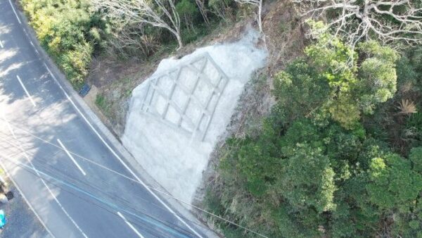 ６災１６号道路災害復旧工事（喜瀬工区）